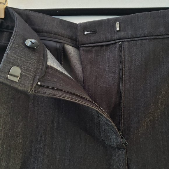 Calvin Klein Women's Size 12 Charcoal Grey Dress Pants - Picture 3 of 7